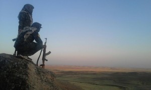 Members of the Bob Crow Brigade - International volunteers in Rojava